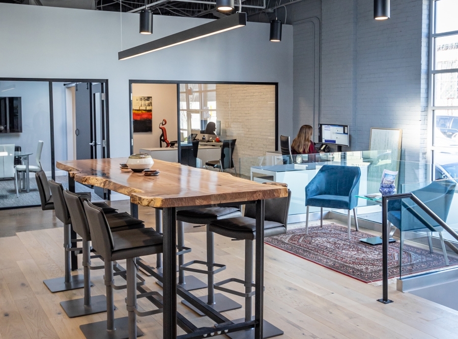 Large Table in River Hills Office
